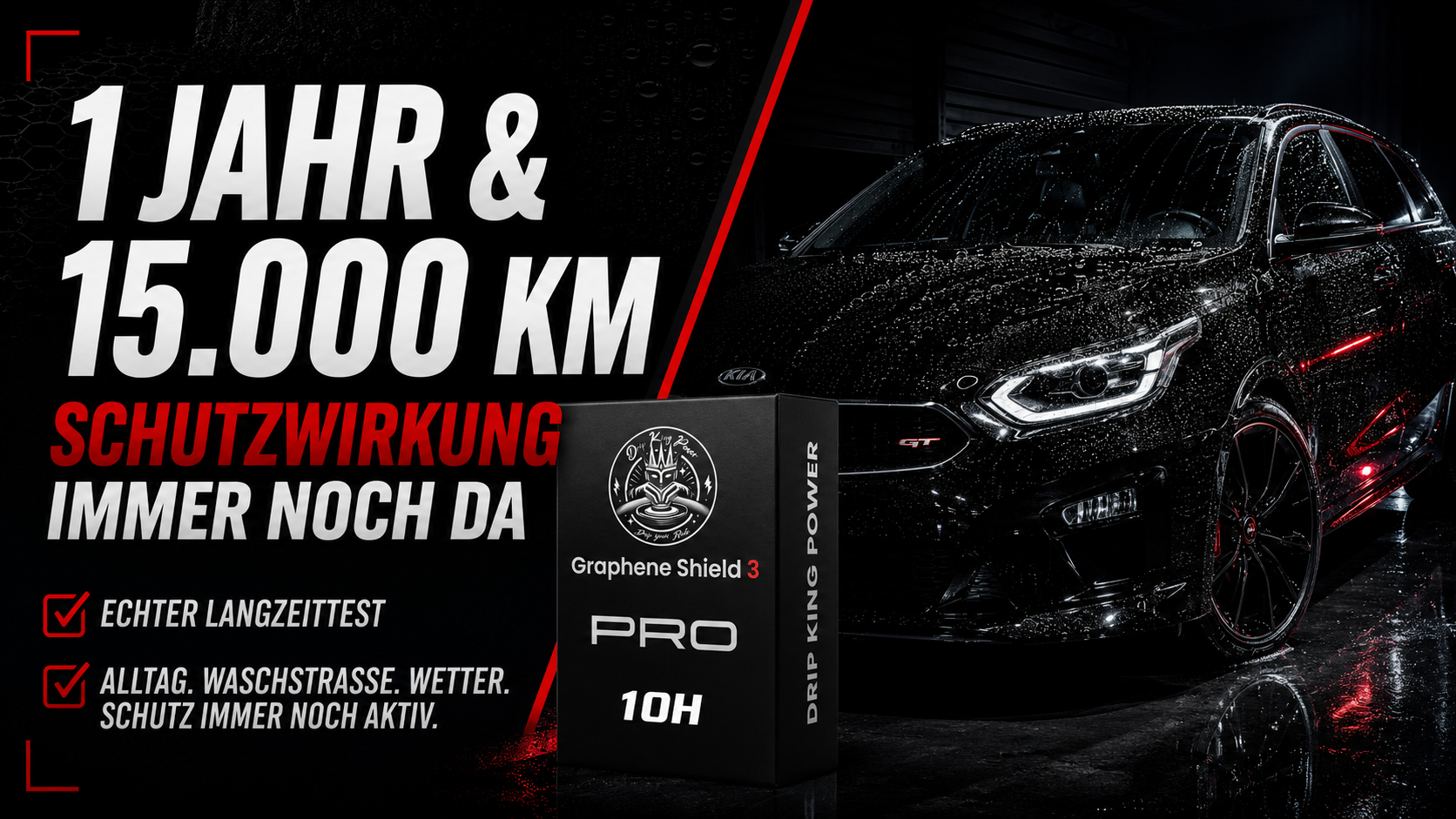 DKP CeramiX Graphene Shield 3 Pro — 1 Jahr. 15.000 km