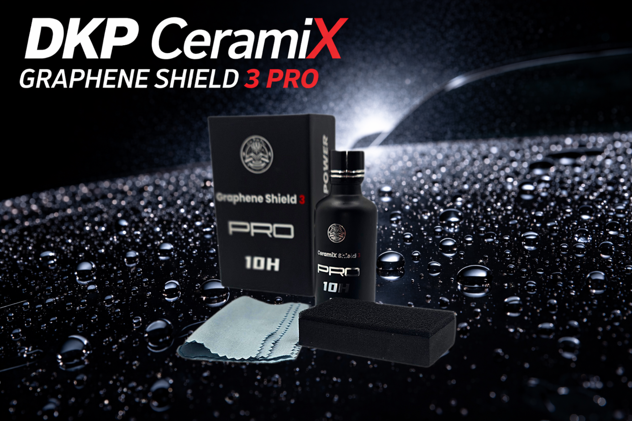 DKP CeramiX Graphene Shield 3 Pro im Test – Kratzschutz, Felgenversiegelung & Abperleffekt