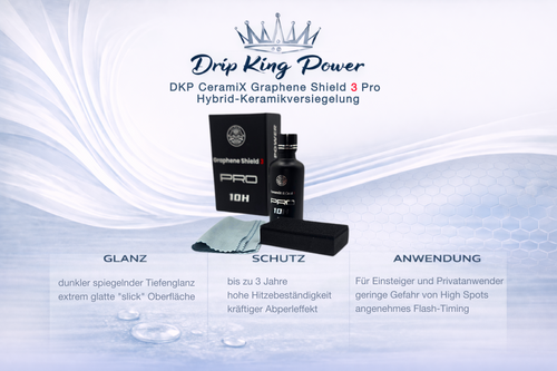 3 Jahre Hybrid Keramikvers. - DKP CeramiX Graphene Shield 3 Pro 50ml