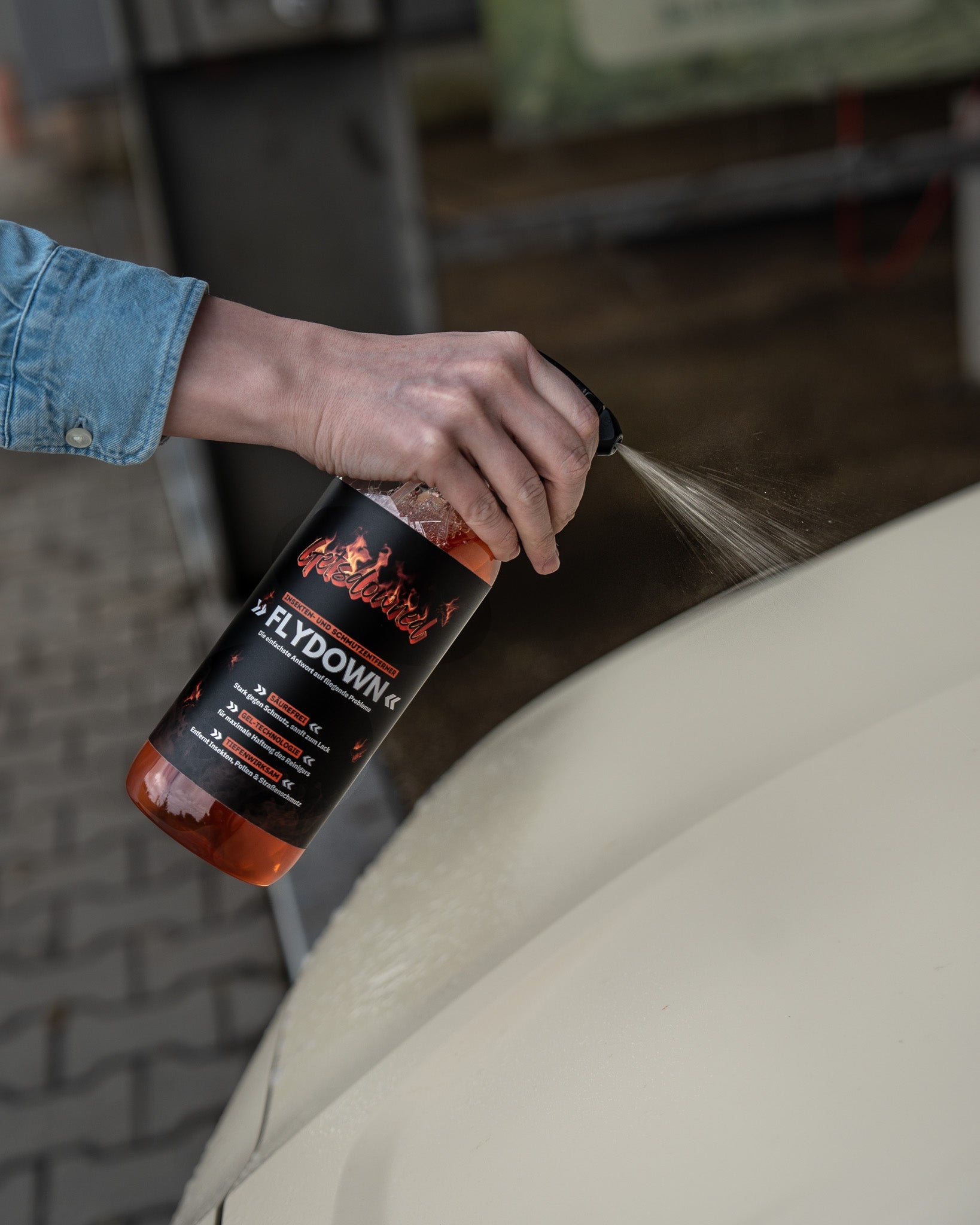 Insektenentferner Auto pH-neutral & PreCleaner | Getsdowned FLYDOWN