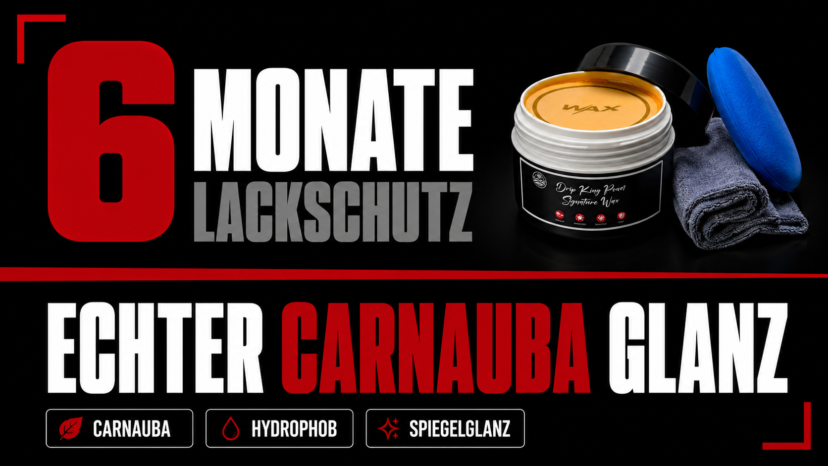 DKP Signature Wax 200ml - 35% Carnauba Autowachs