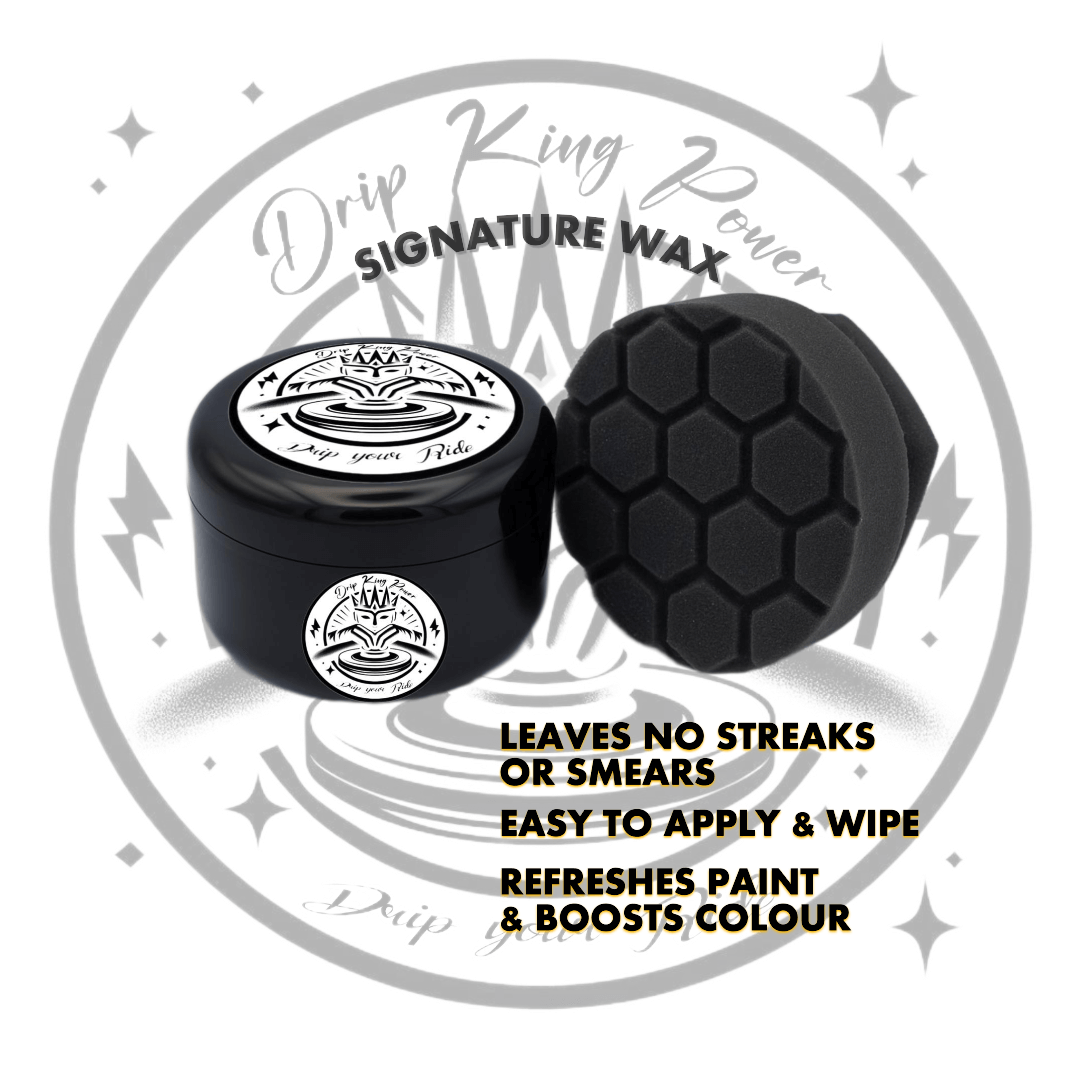 Drip King Power Signature Wax Carnauba Autowachs Lackversiegelung Glanz 270g - CK - StoreLackversiegelungCK - StoreDKP Signature Wax4270004243956Drip King Power Signature Carnauba Wax with Applicator for Shine and Protection