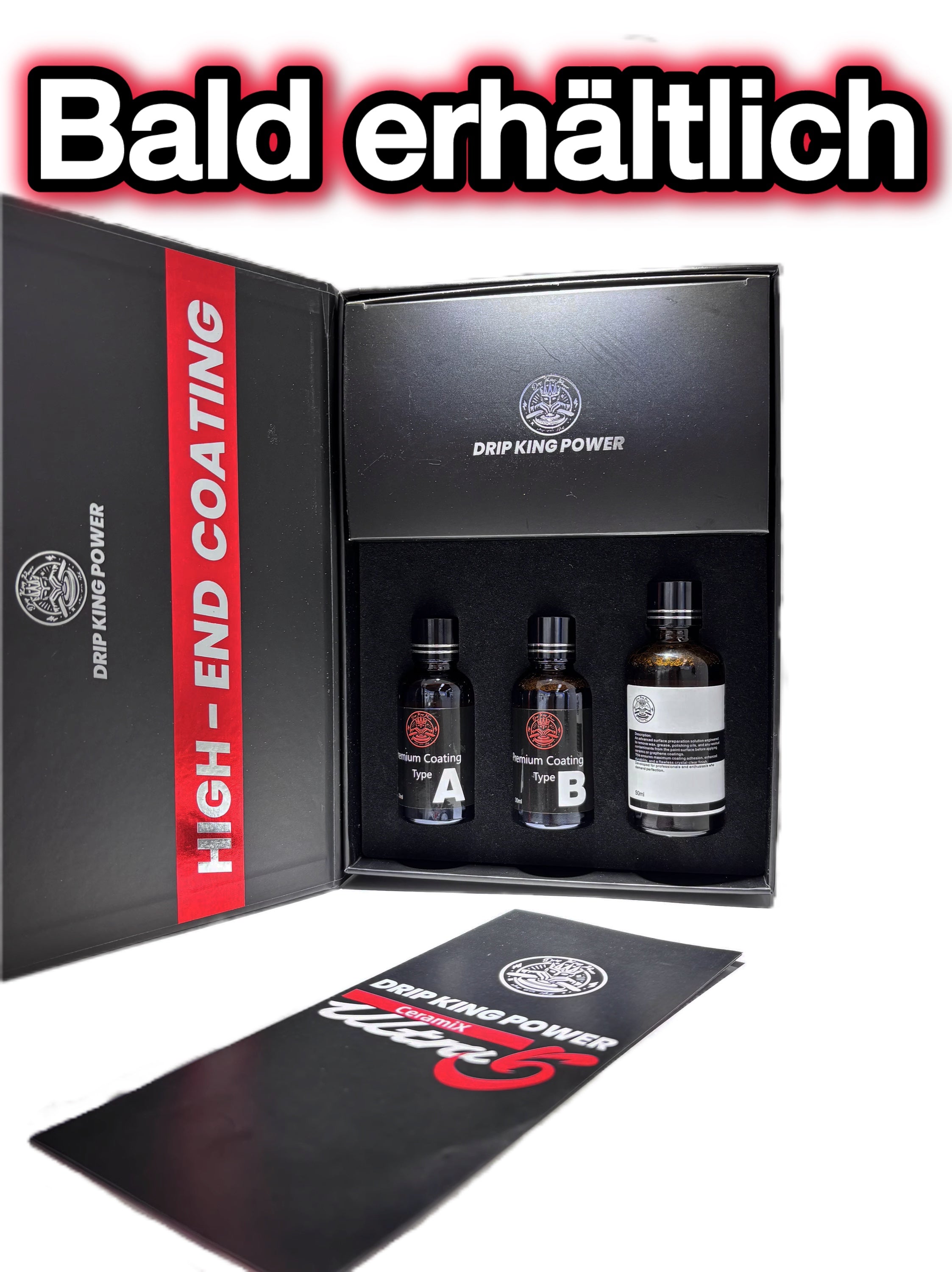 DKP CeramiX Ultra 5 – Premium 5-Jahres Keramikversiegelung (3-Komponenten-System)