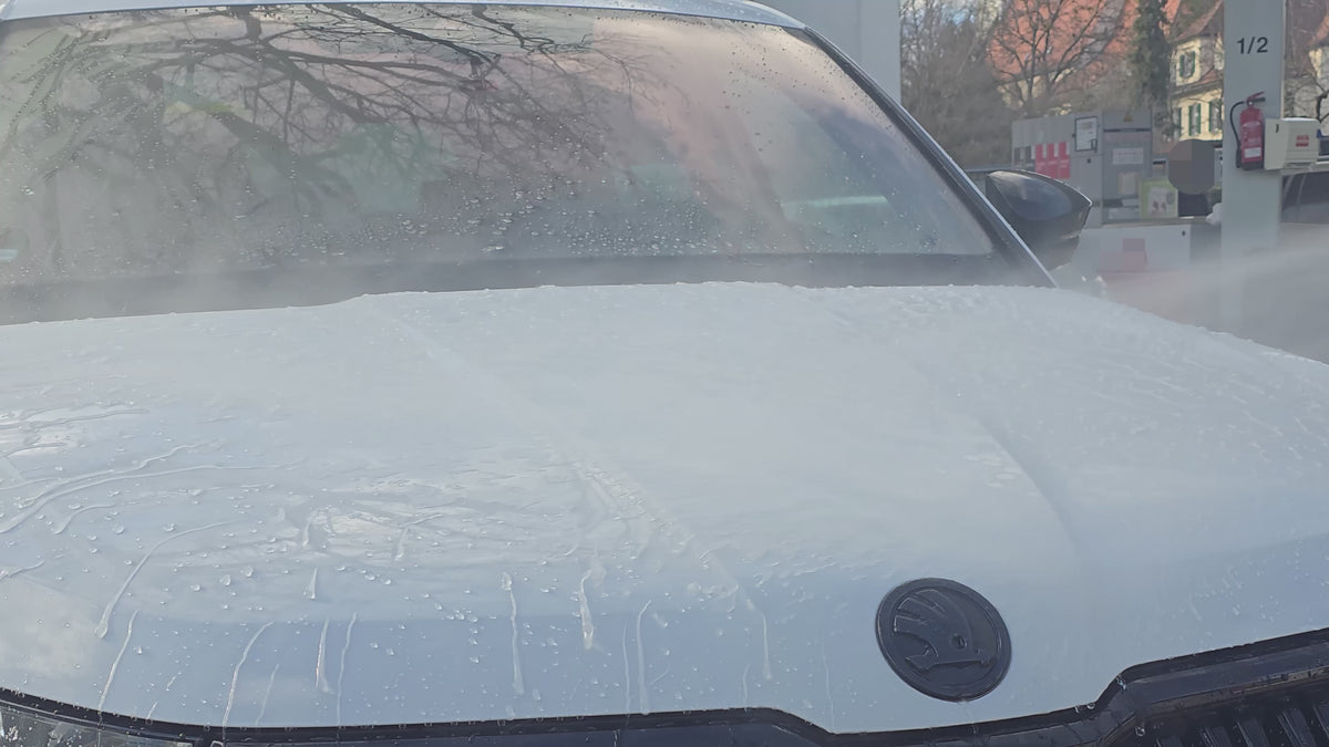 DKP Keramikversiegelung Anwendung – Abperleffekt